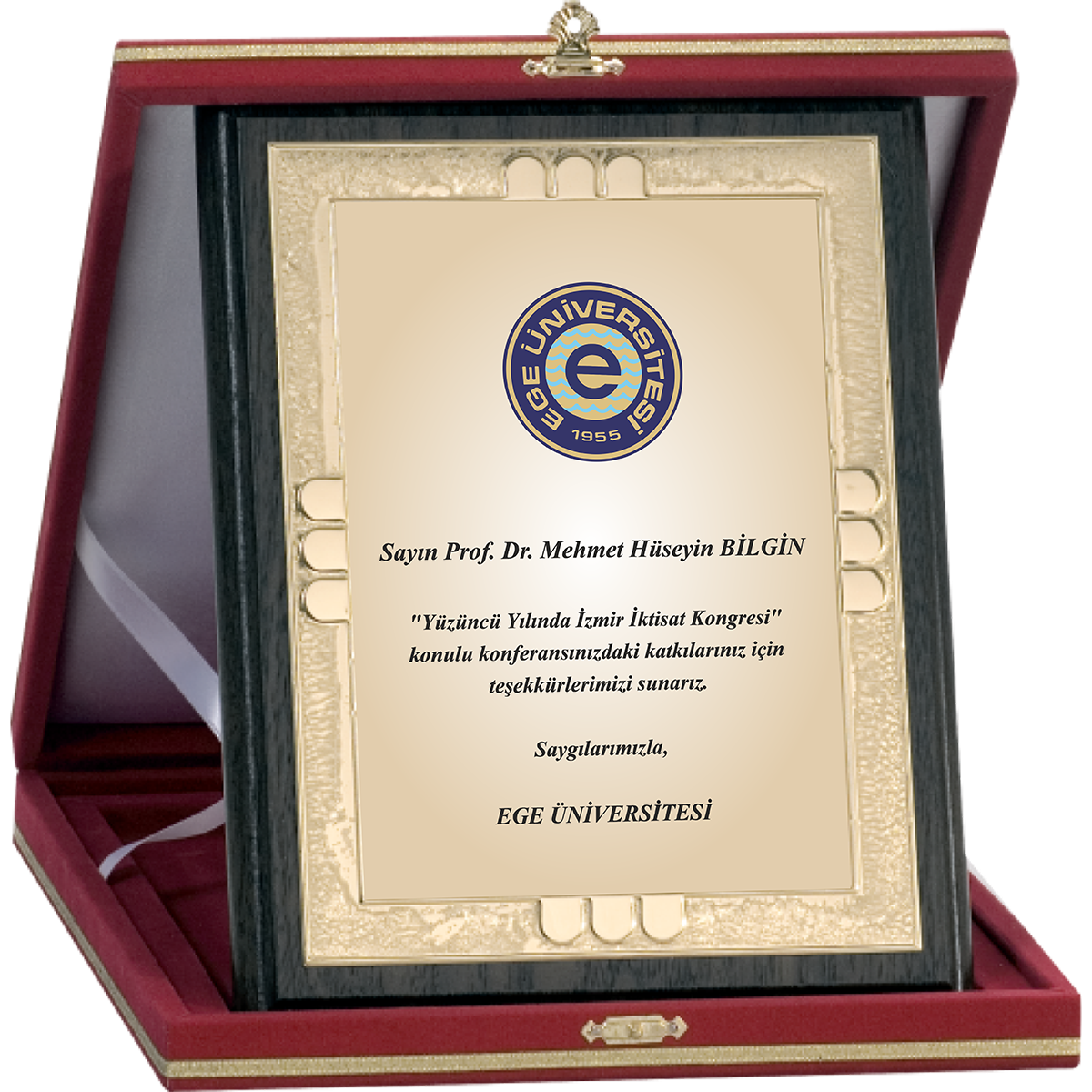 PL-025-M A Ahşap Plaket