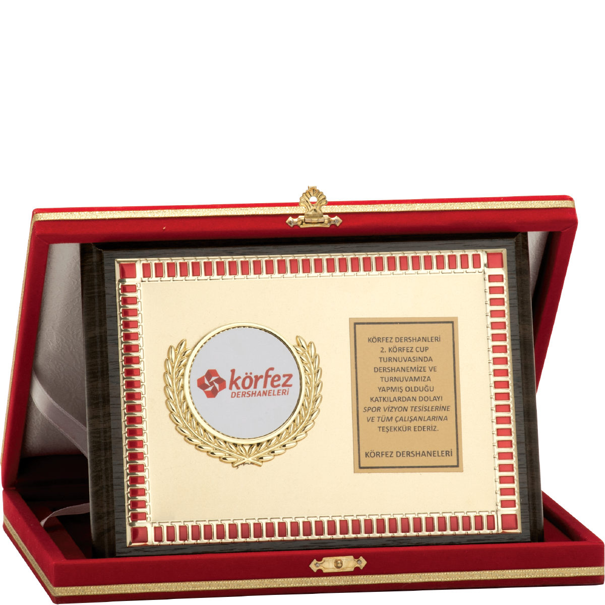 PL-055 B Ahşap Plaket