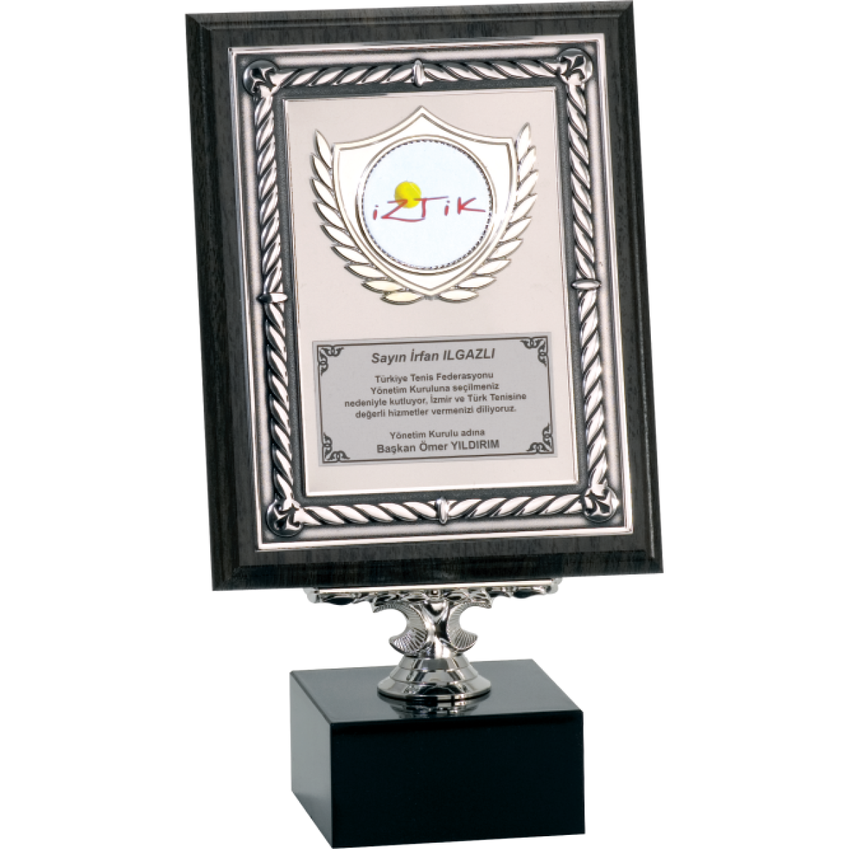 PL-086 A Ahşap Plaket