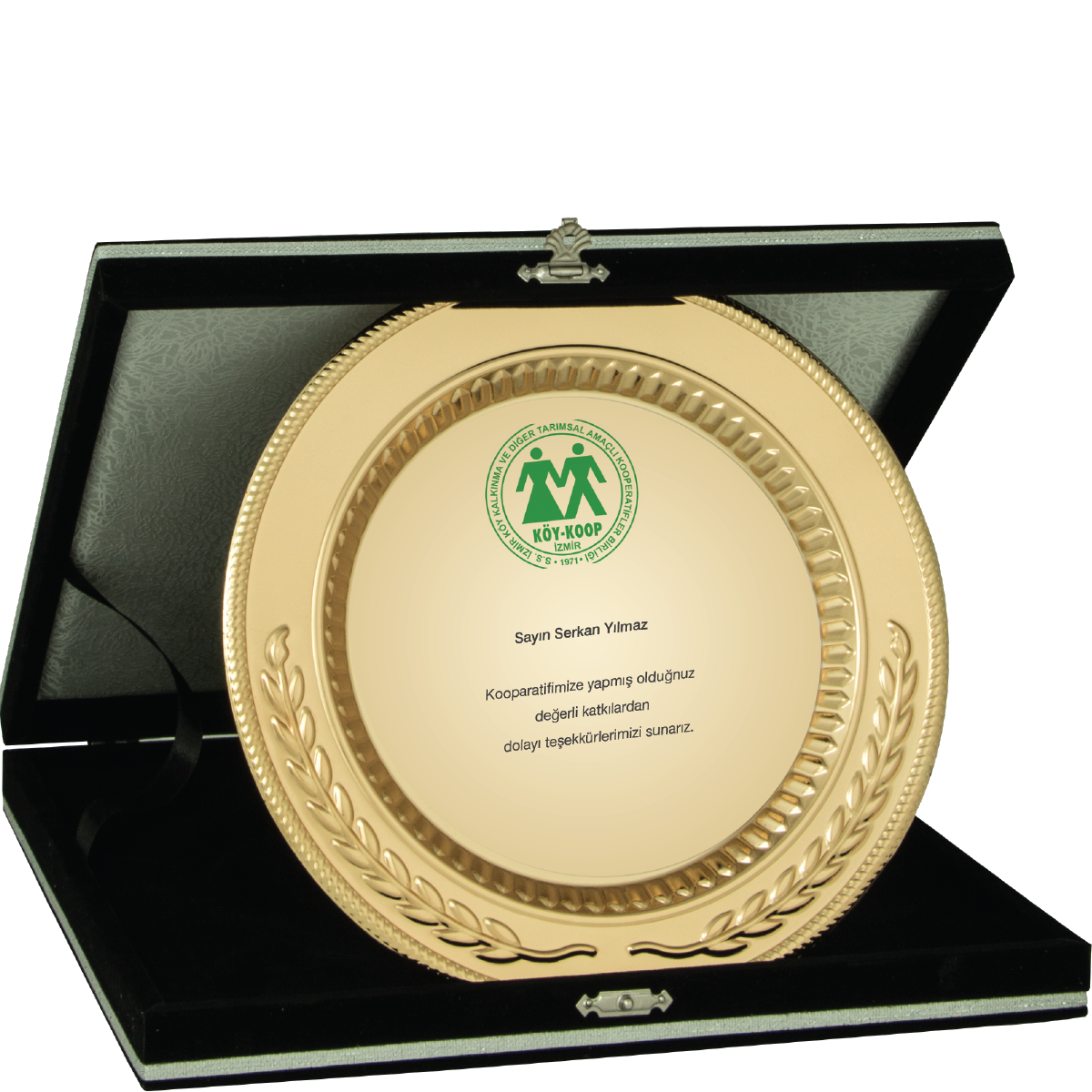 UK-007 B Tabak Plaket